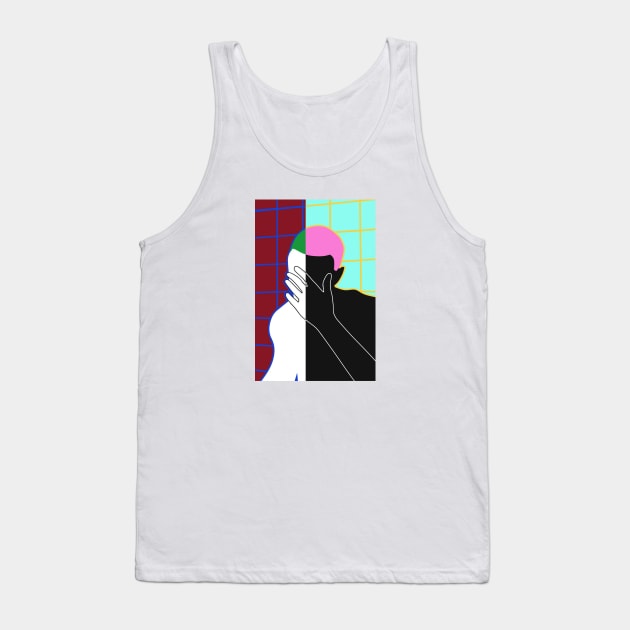 Blonde Tank Top by RoanVerwerft